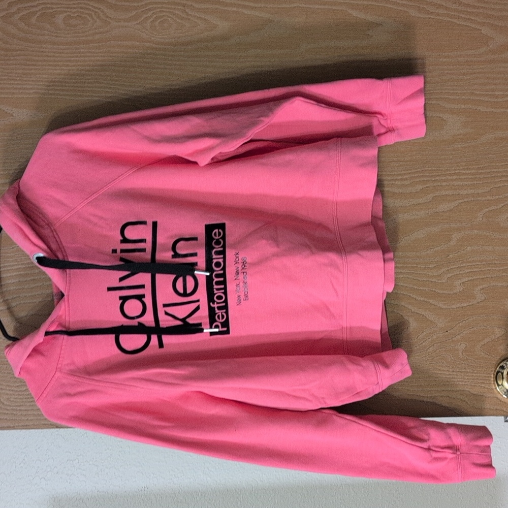 Calvin klein crop hoodie